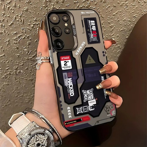 Coque mecha hacker matte pour - mecha,