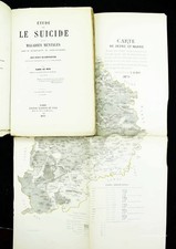 LE ROY, Emile Etude sur le suicide et les maladies mentales dans le département