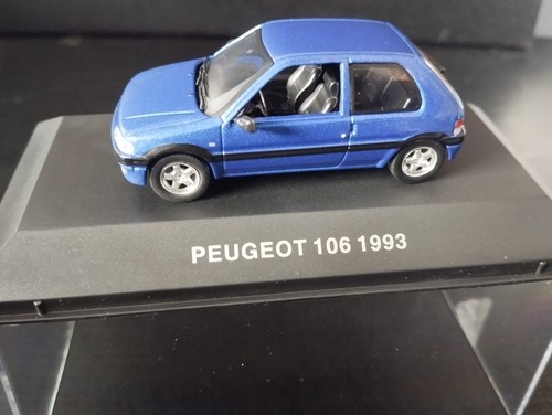 Peugeot 106 bleu - peugeot,