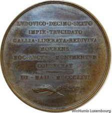 B6595 Médaille Charles X