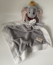 6206?Doudou Plat Dumbo Disney Nicotoy Simba Toys Éléphant Gris Mouchoir