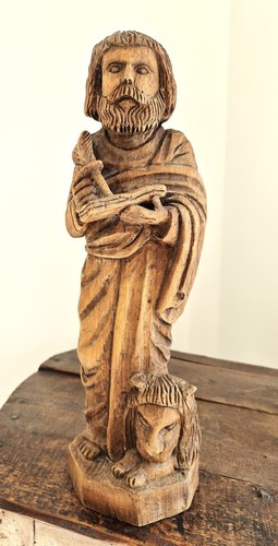 Statue bois sculpté - en,