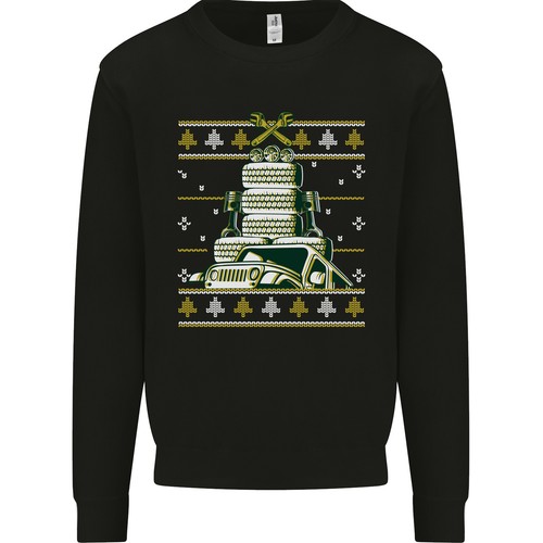 Sweatshirt jumper 4x4 tout - sweatshirt,