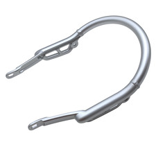 Kit Poignée Argent Satiné