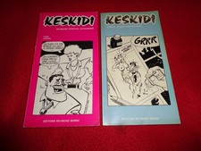 BD LOT DE 2 KESKIDI N° 10 + 13 / ED RAYMOND BURINI EO 1988 1989