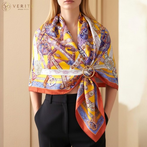 Rare vintage foulard soie - foulard, en