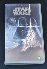 K7 vhs Vidéo STAR WARS  1995  George Lucas vo England anglais 