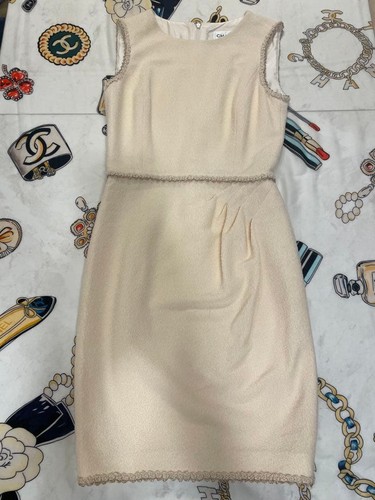 Robe chanel sans manches - robe,