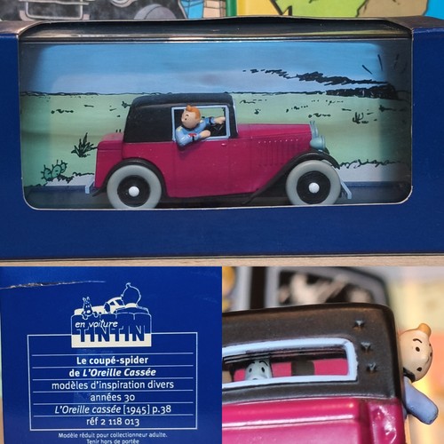 Tintin coupé spider 30 - 1/43,