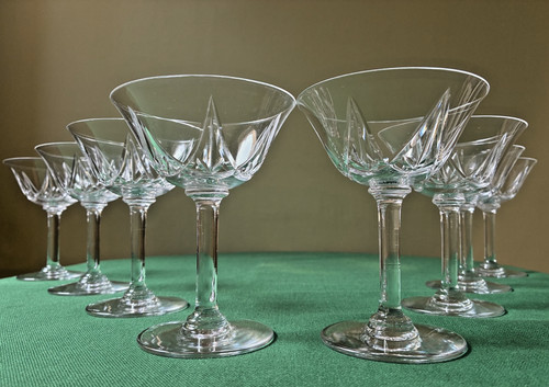 Lot coupes à champagne - de, 8