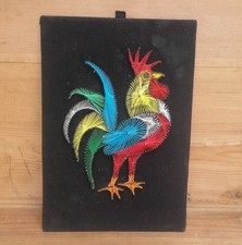 tableau en fil tendu vintage