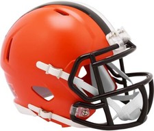 Casque NFL Cleveland Browns Mini Speed Riddell Football 095855991887