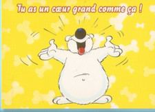 DUPA   carte postale BD  CUBITUS   état TOP Ed. Cartoon coll. 1998