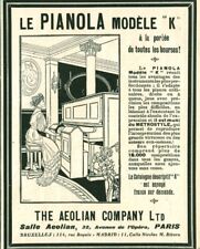 Publicité ancienne piano