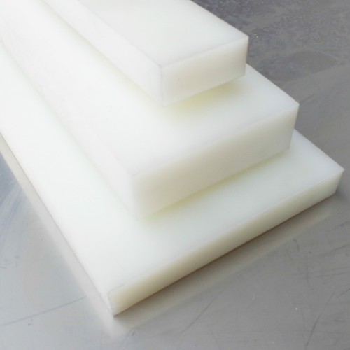 Pom plaque 30mm nature blanc - 30mm,