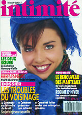 Magazine INTIMITE n° 2242/1988,  David HALLYDAY, Gilbert BECAUD.