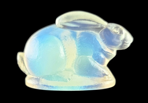 Sabino opalescent glass bunny - sabino,