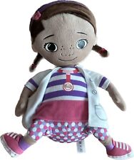 C# DOUDOU PELUCHE Poupée DISNEY NICOTOY DOCTEUR LA PELUCHE Dottie 36 cm - TBE