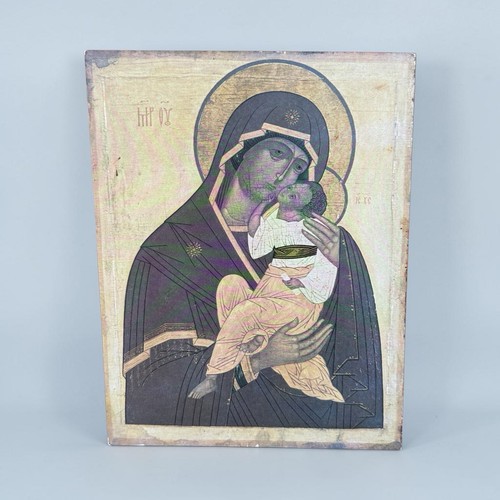 Icône vierge enfant - vierge, l’enfant