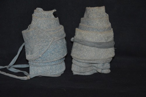 Bandes molletieres bleu - molletieres,