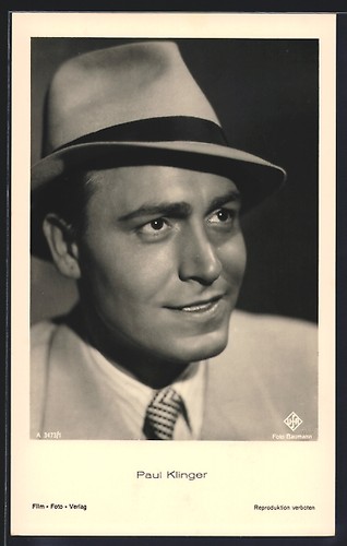 Carte postale acteur paul - carte,