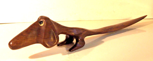 Knud albert sculpture chien - sculpture,