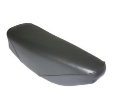 Selle mobylette biplace noir