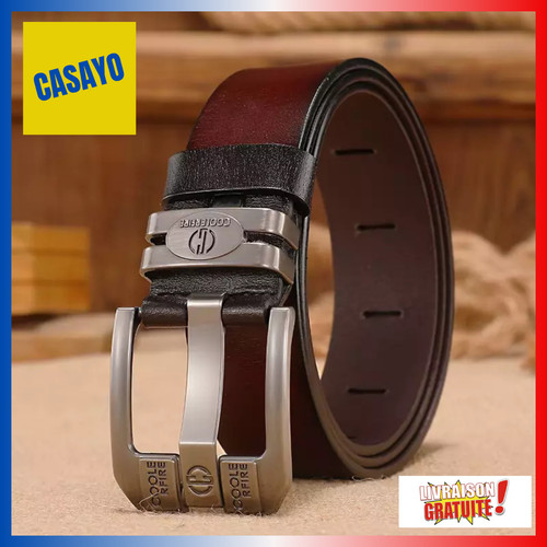Ceinture cowboy homme cuir - ,