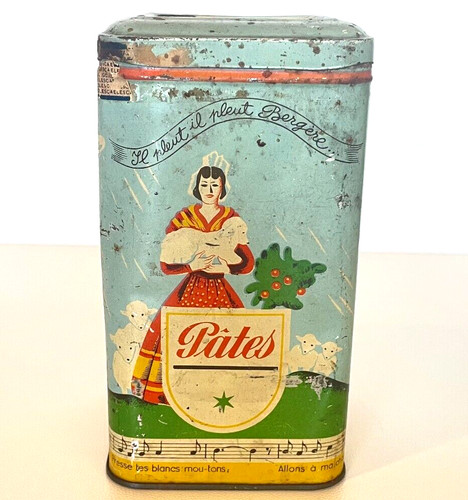 Ancienne boîte publicitaire - ancienne,