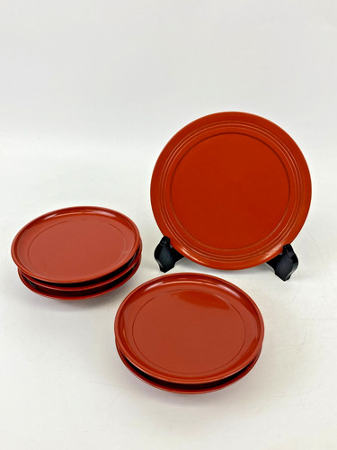 Ensemble assiettes laquées - ensemble, d'assiettes