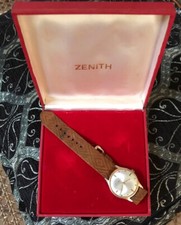 MONTRE ZENITH STELLINA VINTAGE HOMME - Avec Son Coffret Et Le Livret De Garantie