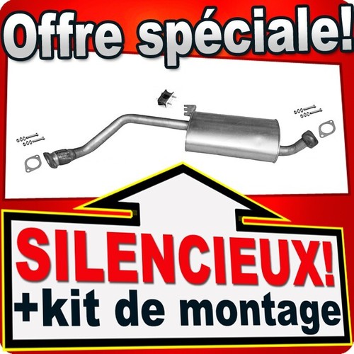 Silencieux intermédiaire pour - intermédiaire,