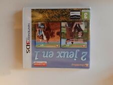 2 Jeux en 1  : Mon poney 3D et mon haras 3D tous en selle! Jeux 3ds complet!