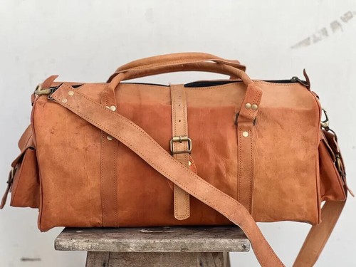 Sac voyage cuir - voyage, 21"