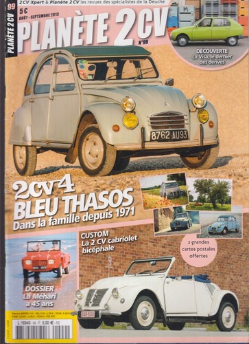 Planete 2cv visa - 2cv,