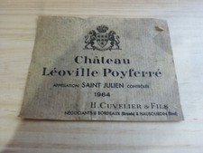étiquette vin chateau