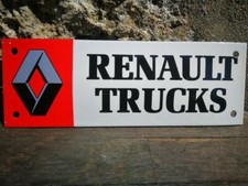 Plaque émaillée RENAULT