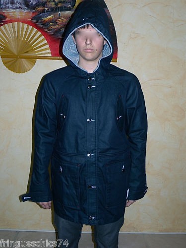Blouson jeans ciré kanabeach - blouson,