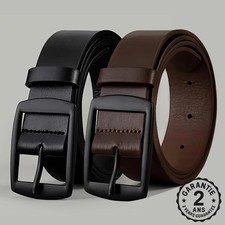 Ceinture Homme Cuir PU Boucle