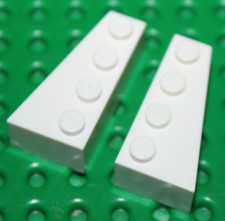 Lego White Wedge 4x2 ref 41767