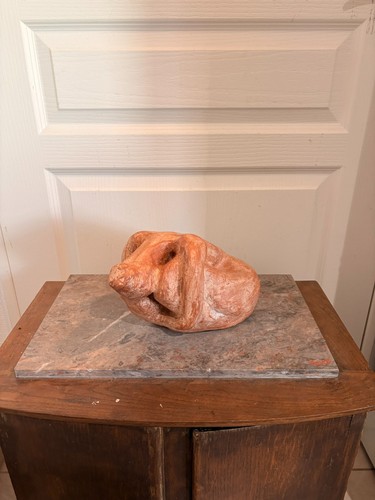 Sculpture statue terre cuite - statue,