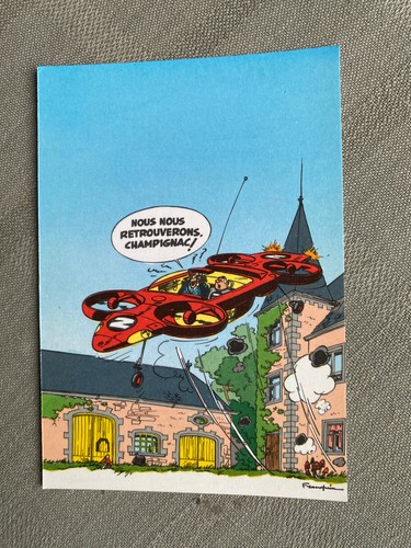 Franquin spirou carte - spirou,