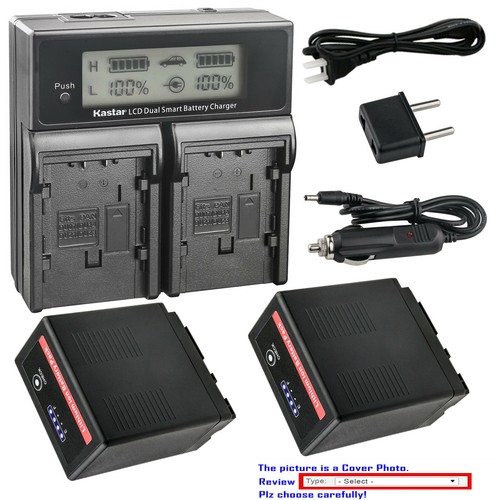 Kastar vwvbg6pro battery lcd - kastar,