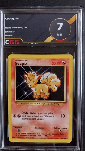 Carte pokemon goupix - pokemon, (bs