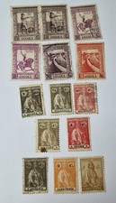 14 timbres de l'Empire