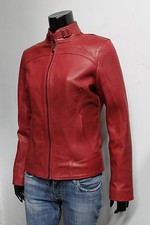 Veste En Cuir D'Agneau Fait