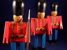 Ancien jouet coffret soldats