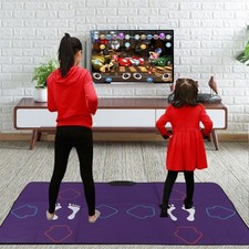 Tapis De Danse Jeux TV Sans Fil Musique Électronique HD AR Caméra Exercice ~
