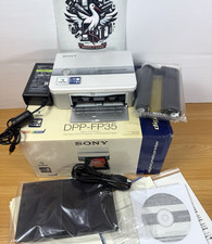 Imprimante photo Sony DPP-FP35 Complète En Boîte Fonctionnelle Digital Printer