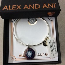Alex And Ani Ce Que Est pour Vous Will Pas Pass Bracelet Argent Brillant Nwtb